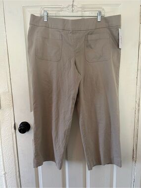 Under Belly High-Rise Wide Leg Maternity Pull-on Pants - Isabel Maternity XL NWT